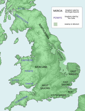 British seventh century kingdoms