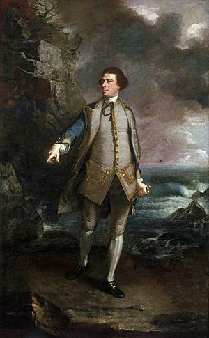 Captain the Honourable Augustus Keppel 1725-86 by Sir Joshua Reynolds