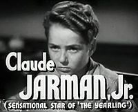 Claude Jarman Jr in High Barbaree trailer