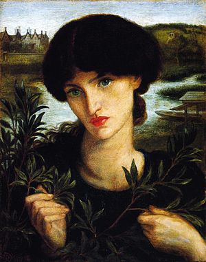 Dante Gabriel Rossetti Water Willow 1871