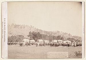 Grabill - Freighting in the Black Hills-2