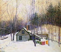 Lilla Cabot Perry, 1926 - A Snowy Monday