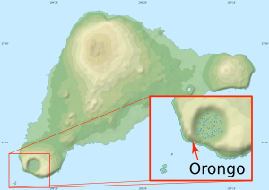 Orongo map