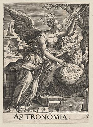 Plate 7- Astronomia, from The Seven Liberal Arts MET DP869286