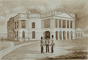 Public Offices, Singapore by John Turnbull Thomson 1846