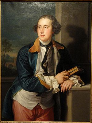 William Legge, Second Earl of Dartmouth, by Pompeo Batoni, about 1752-1756, oil on canvas, view 1 - Hood Museum of Art - DSC09096
