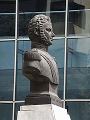 2016 busto Bernardo O'Higgins Bogotá