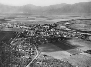 Aerial view of Gordonvale in 1937f