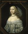 Anna Maria Martonozzi, Princess of Conti by an unknown artist (Palace of Versailles)