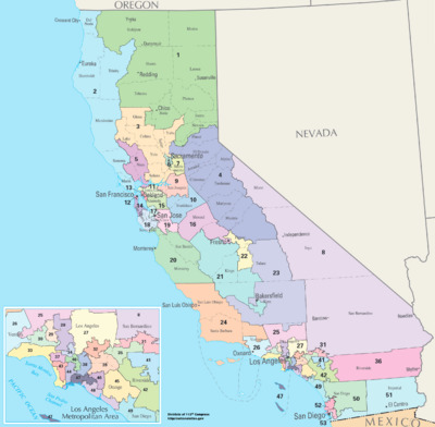 California Congressional Districts, 113th Congress