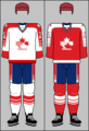 Canada national ice hockey team jerseys 1988 (WOG)