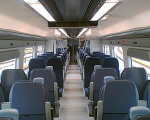 Class 395 395002 interior AB1