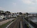 Deganwy Station Southbound looking towards Llandudno Junction