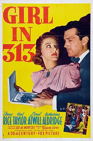 Girl in 313 1940 poster