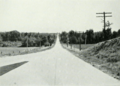 Highway 11 at Crown Hill, 1931
