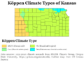 Köppen Climate Types Kansas
