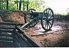 Picture of cannon at Kennesaw Mountain