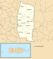 Lares, Puerto Rico locator map