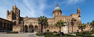 Panoramica Cattedrale di Palermo