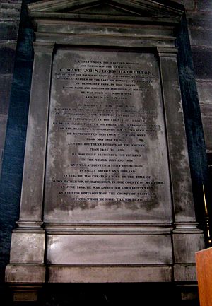 Penkridge St Michael - 1st Hatherton memorial