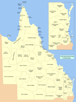 Queensland Local Government Areas