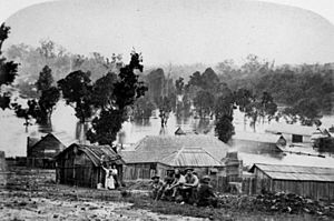 StateLibQld 1 159247 Floods in the Gympie area in 1870