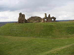 The ruins of Sandal Castle1