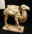 Tomb figurine of a camel, China, Tang dynasty, 618-906 AD, glazed earthenware - Östasiatiska museet, Stockholm - DSC09593