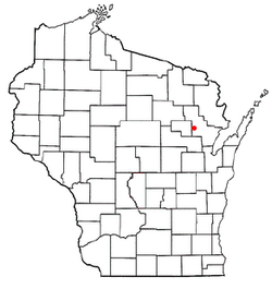 Location of How, Wisconsin