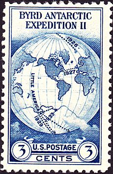 Admiral Byrd Antarctic Expedition 1933 Issue-3c