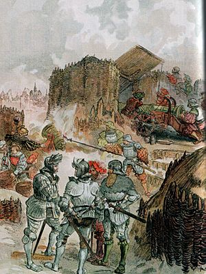 Charleville-Mezieres Siege de 1521 Gustave Toudouz 1909