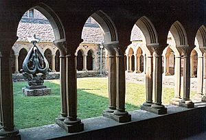 Cloisters of Abbey on the Isle of Iona