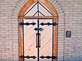 Door to La Capilla Chapel