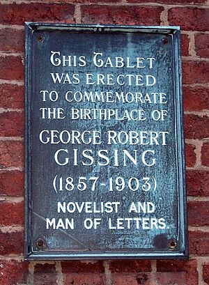 George Gissing Tablet - geograph.org.uk - 1048553