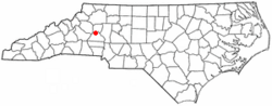 Location of St. Stephens in North Carolina