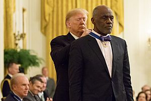President Donald J. Trump Presents Medal of Freedom to Alan Page - 45863434012