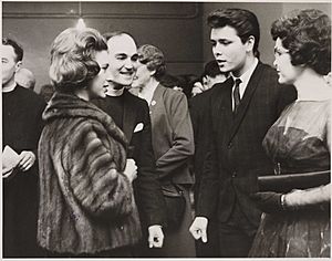 Princess Margaret meets Cliff Richard at the 59 Club, 1962. (7936244214)