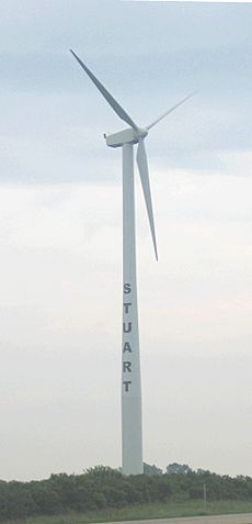 Stuart Iowa wind turbine