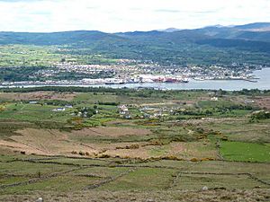 Warrenpoint from the Clermont Pass Road