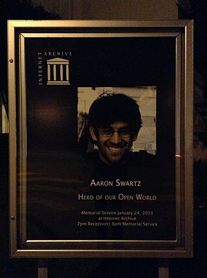 2013-01-24 Aaron Swartz memorial SF sign