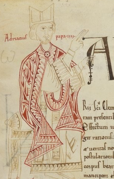 Adrian IV, servus servorum dei (cropped)