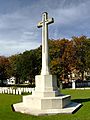 Cross of Sacrifice, Ypres Reservoir cemetery