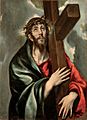 El Greco - Jesús con la Cruz a cuestas