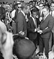 Heston Baldwin Brando Civil Rights March 1963