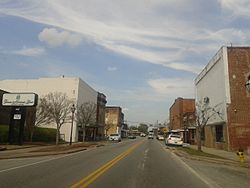 Downtown Holly Hill in April 2015