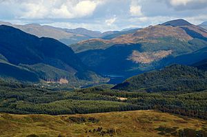 Loch Lubnaig from the Radio Mast - panoramio