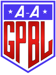 Logo of the All-American Girls Professional Baseball League.svg