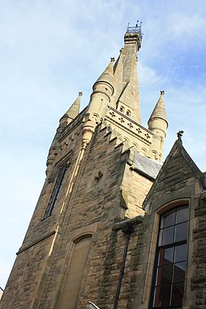 The tower of the Duncan Institute, Cupar