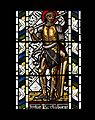All Saints' Church, Cambridge - Judas Maccabeus stained glass