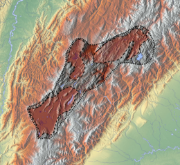 Altiplano Cundiboyacense (subdivisions)